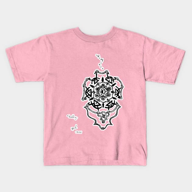 q48 : heraldry Kids T-Shirt by dy9wah